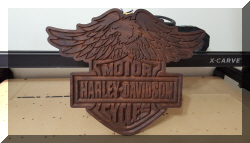 Made from Walnut, 12"H x 15"W